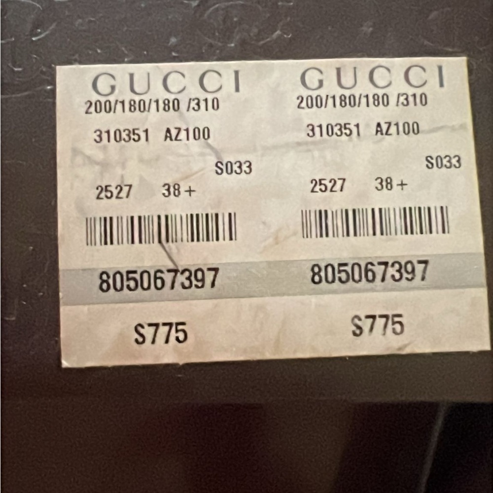 Gucci Beige Patterned Women's Shoes - Picture 4 of 4